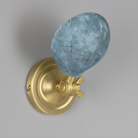 Coco Blue Earth Wall Light